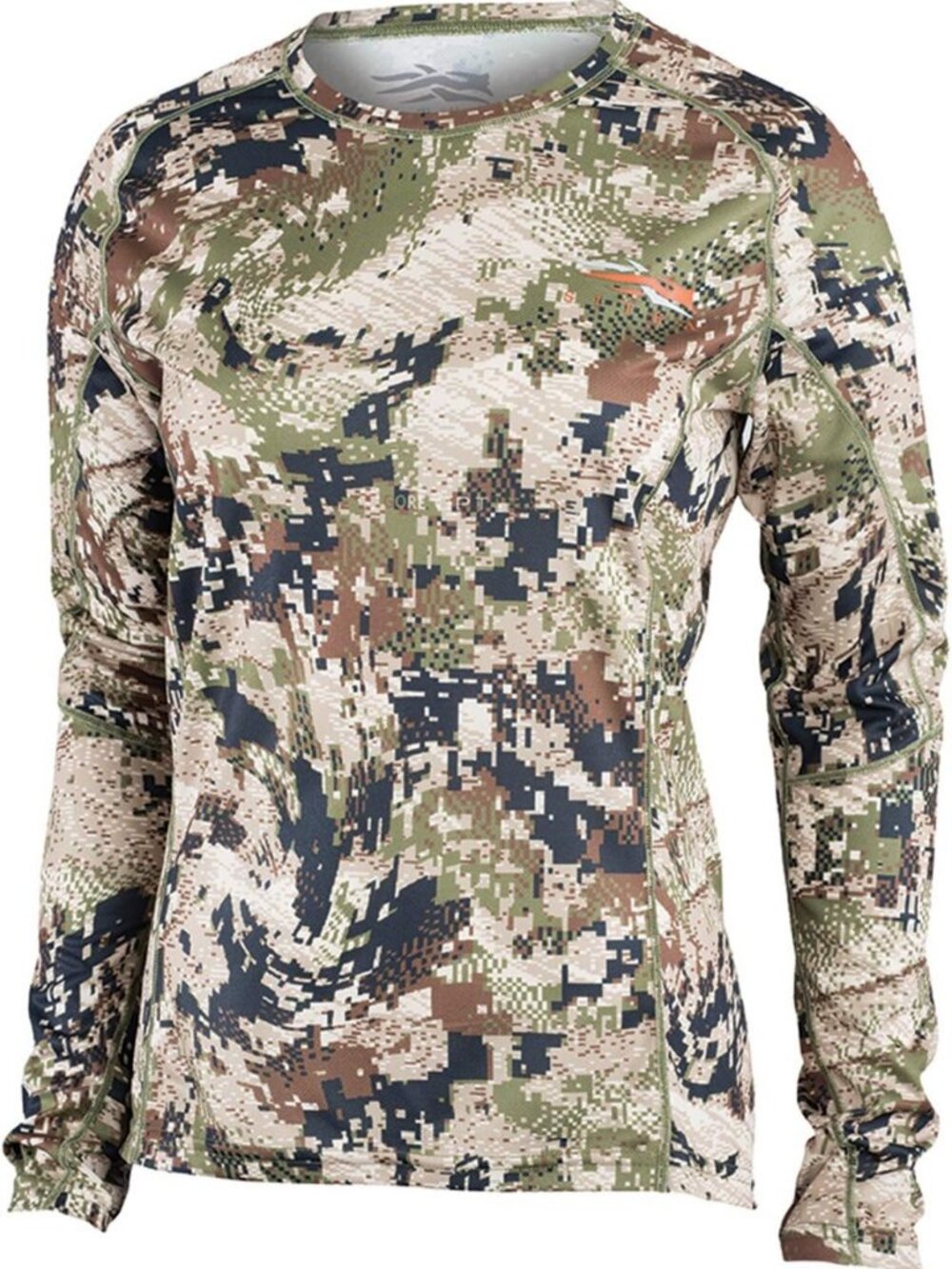 Lightweight Women's Long Sleeve Crew Top - Perfect for Outdoor Activities